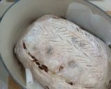 Gambar langkah 6 resipi Cinnamon Raisin Sourdough Bread.