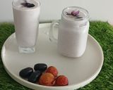 A picture of step 7 of Lychee with Jamun Smoothie.