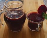A picture of step 3 of Spinach Watermelon Beetroot Power Punch ~~ Energizing Fitness Elixir.