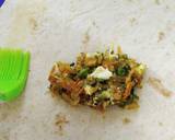 Pocket cheese veggies curry naan recipe step 4 photo
