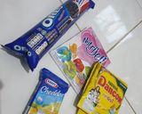 Foto langkah ke 1 dari resep Jelly Susu Oreo.