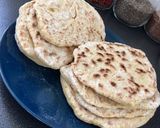Une image de l'étape 3 de Pains Naans healthy.