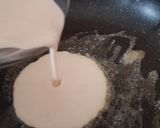 A picture of step 2 of My Banana Cinnamon Pancake Wrap for Breakfast. 💗.