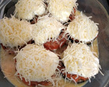 Foto del paso 5 de la receta: Omelette al horno con torre de berenjena, tomate y queso