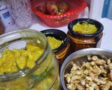 A picture of step 10 of Lemon mango ginger chilli.