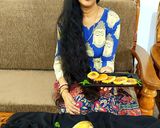 A picture of step 9 of Stuffed Chocolate Mango Kulfi.