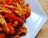Foto langkah ke 10 dari resep Sambel Goreng Tahu Iris ala Nenek.