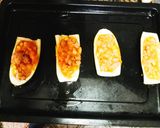 Foto del paso 12 de la receta: Relleno de calabacín acompañado con arroz blanco