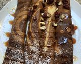 Une image de l'étape 10 de Crêpes 🥞 chocolat 🍫vanille🌰.