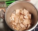 Foto langkah ke 2 dari resep Sayur Lodeh Nangka Muda Ikan Asin Telang.