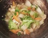 Foto langkah ke 3 dari resep Sapo Tahu Sayur.