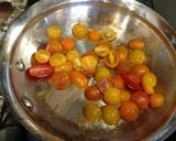 A picture of step 9 of Chipotle Lime Pasta with Grape Tomatoes.