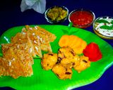मसूर दाल का चीला और पकौड़े (Masoor dal ka cheela aur pakode recipe in Hindi) रेसिपी चरण 6 फोटो