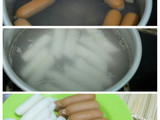Sotteok (Sausage - tteok) kochi #Festivalresepasia #Korea