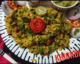 A picture of step 12 of Swaminarayan Kadhi Khichdi (Satvik Khichdi).