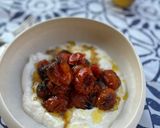 Foto del paso 2 de la receta: Aperitivo de burrata con tomates confitados