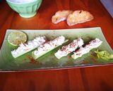 Foto del paso 4 de la receta: Pencas de apio rellenas de queso mató con chía