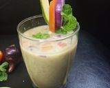 A picture of step 2 of Sattu Drink Summer Cooler.