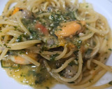 Foto del paso 7 de la receta: Spaghetti en salsa verde
