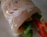 Foto del paso 3 de la receta: Filet de merluza arrollado