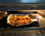 A picture of step 1 of Roasted King prawns with crispy chilli and garlic Thai style 🦐.