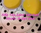 Hình bước làm 2 của món Bánh bông lan hấp nồi cơm điện