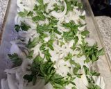 Foto del paso 8 de la receta: Albacora al Horno con guarnición de Papas Asadas y Verduras Salteadas