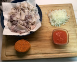 Foto del paso 1 de la receta: Calamares con sobrasada