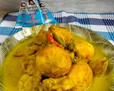 Foto langkah ke 5 dari resep Tahu telur Kuah kuning.
