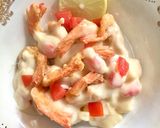 Foto langkah ke 4 dari resep Udang Salad Mayonaise.