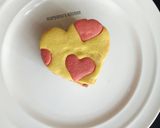 A picture of step 6 of Heart polkadot cookies.