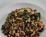 Foto del paso 3 de la receta: Falso pilaf de freekeh con lentejas beluga