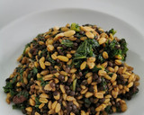 Foto del paso 3 de la receta: Falso pilaf de freekeh con lentejas beluga