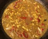 A picture of step 5 of California Farm Saffron Clam Chowder.