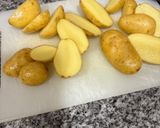 Foto del paso 1 de la receta: Pez espada al horno con patatas y cebolla