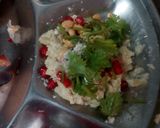 A picture of step 21 of Navratri thali.