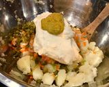 A picture of step 7 of Basic Potato Salad.