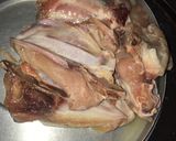 A picture of step 1 of Shredded chicken and chips.