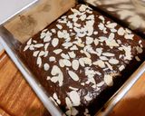 รูปขั้นตอนการทำที่ 11 ของ Brownie บราวนี่ หม้ออบลมร้อน แบบถาด7×7 น้ำตาลแค่ 135 กรัม ก็ฟิล์มนะ