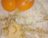 รูปขั้นตอนการทำที่ 1 ของ ข้าวปั้นสีทอง (Golden Rice Ball)