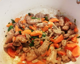 Foto del paso 2 de la receta: Pasta e ceci (garbanzos) con menudos One-pot