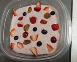 ब्लूबेरी ग्रेप मिक्स्ड फ्रूट आइस्क्रीम (Blueberry Grape Mixed Fruit Ice Cream Recipe In Marathi) रेसिपी स्टेप 4 फोटो 