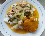 Foto langkah ke 6 dari resep Sayur Lodeh Tempe Kacang Panjang Labu Siam.