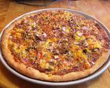 A picture of step 6 of Thin crust pizza dough.
