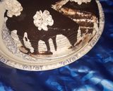 A picture of step 5 of Chocolate Oreo cake.