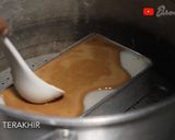 Foto langkah ke 7 dari resep Kue lapis kenyal cokelat moka.