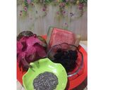 Foto langkah ke 2 dari resep Diet juice Dragon Fruit Blackberry Watermelon Ambarella (Kedondong) Chiaseed.