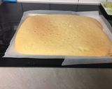 Une image de l'étape 1 de Bûche tiramisu.
