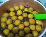 Foto langkah ke 6 dari resep 76. Candil Ketan Siram Santan.