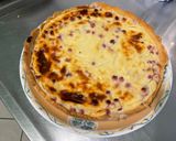 Une image de l'étape 12 de Flan pâtissier aux groseilles rouges et vanille.